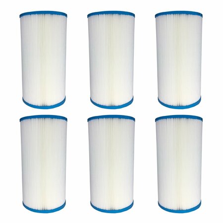 ZORO APPROVED SUPPLIER Dynamic Series IV Waterway 35 Replacement Spa Filter 6 Pack Cartridge PRB35-IN/C-4335/FC-2385 WS.RBW2385-6P